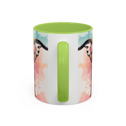 Greyhound 04 Accent Coffee Mug - Dog Lover Gift
