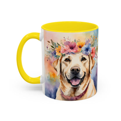 Labrador 02 Accent Coffee Mug - Dog Lover Gift