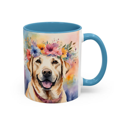 Labrador 02 Accent Coffee Mug - Dog Lover Gift