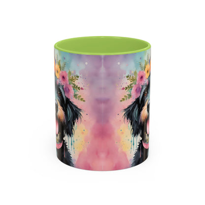 Eddy 02 Accent Coffee Mug - Dog Lover Gift