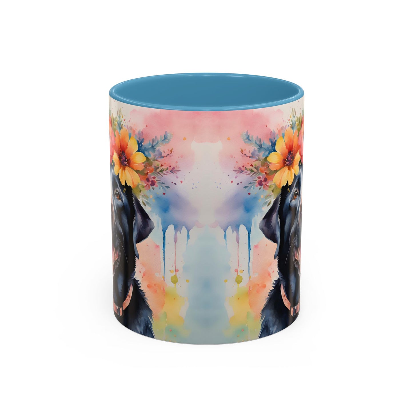 Labrador 03 Accent Coffee Mug - Dog Lover Gift