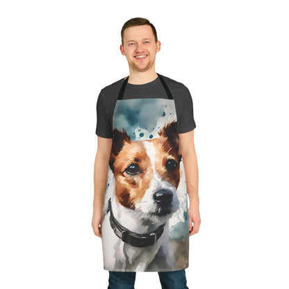 Jack Russell 01 Adult Apron (AOP)