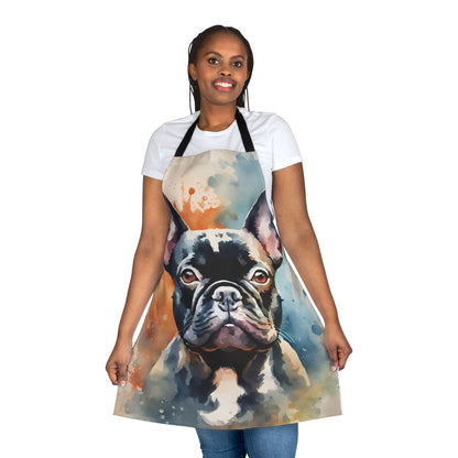Little Frenchie Adult Apron (AOP)