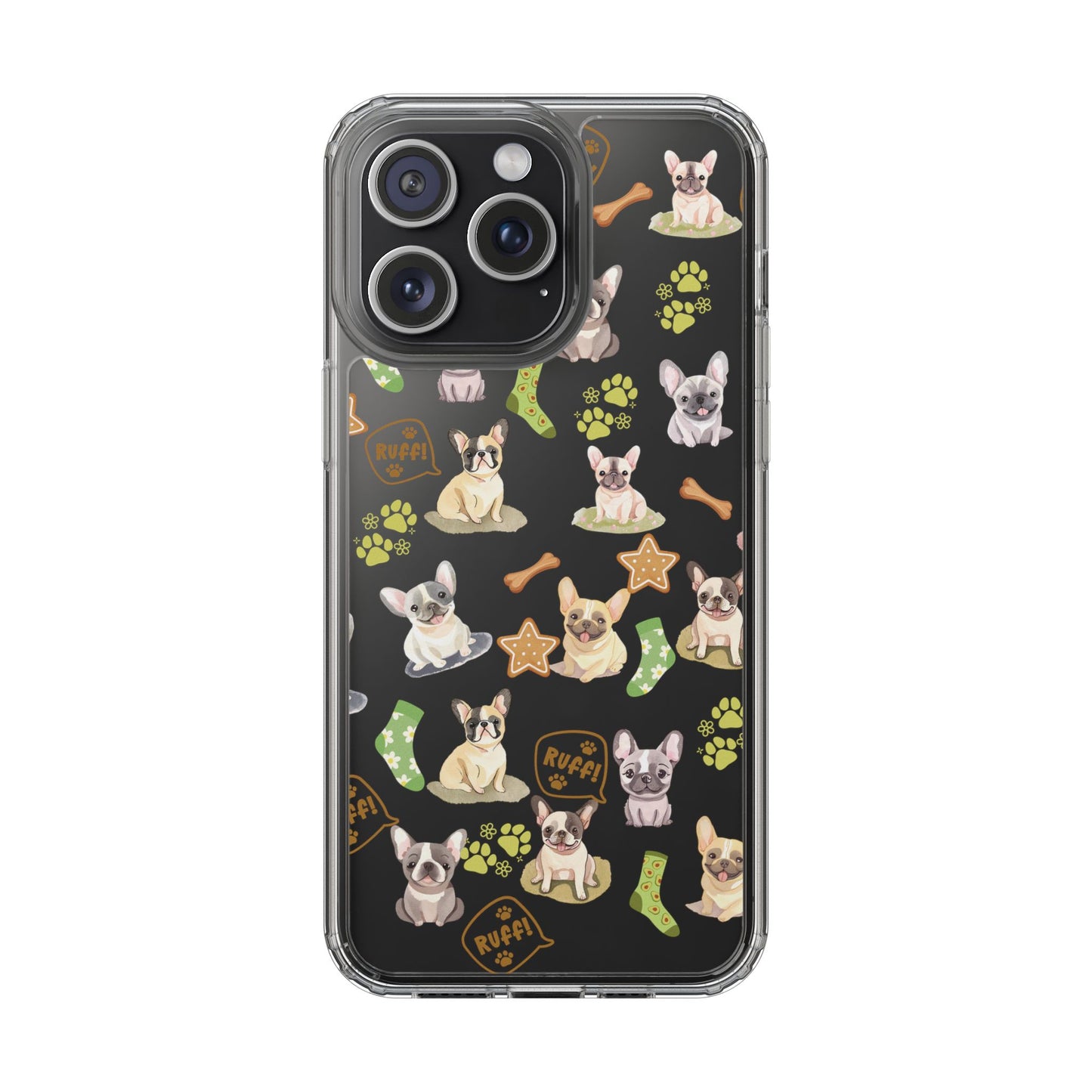French Bulldog Clear iPhone Case