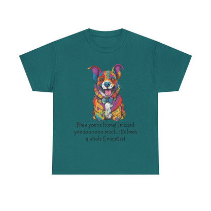 Phew you’re home! Unisex Heavy Cotton Tee