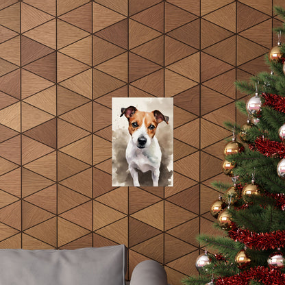 Dogs Jack Russell 03 Matte Vertical Poster