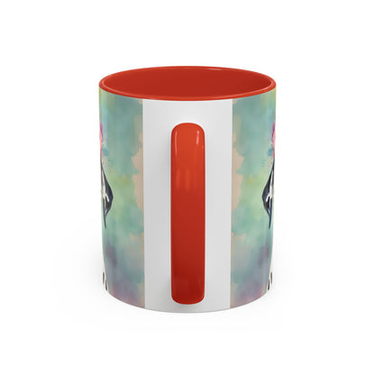 Dalmatian 01 Accent Coffee Mug - Dog Lover Gift