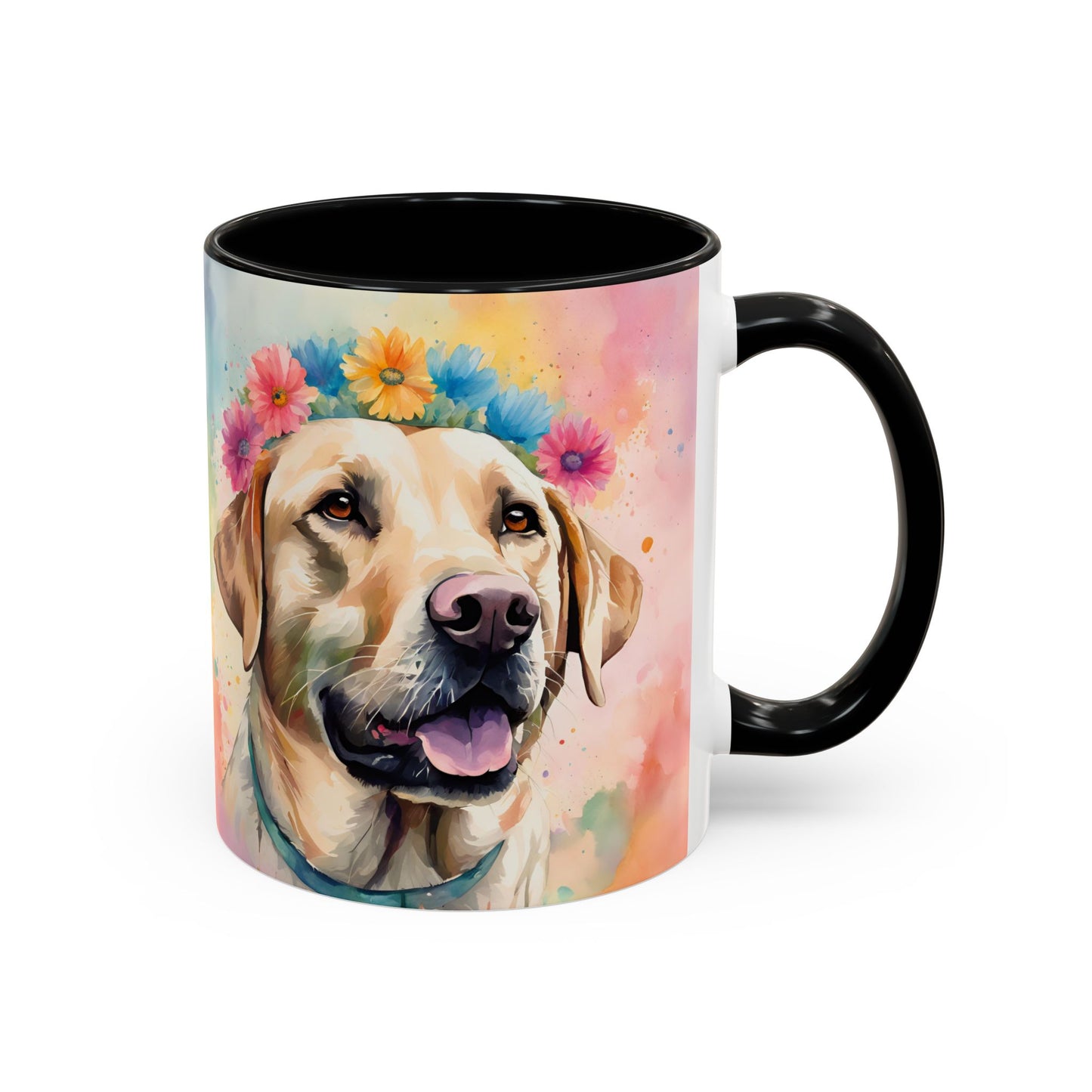Labrador 01 Accent Coffee Mug - Dog Lover Gift
