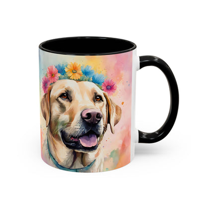 Labrador 01 Accent Coffee Mug - Dog Lover Gift