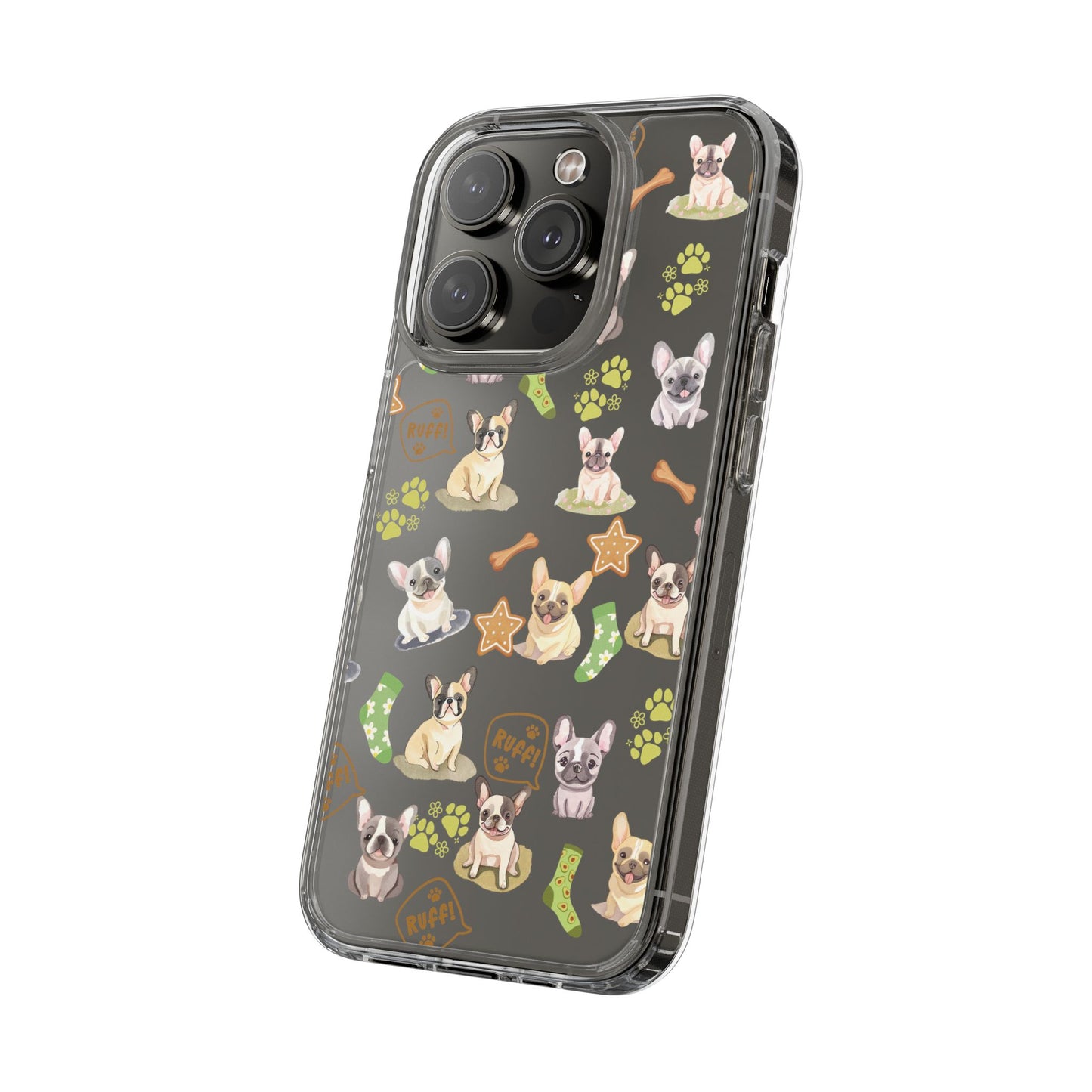French Bulldog Clear iPhone Case