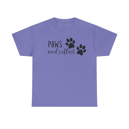 Paws and reflect Unisex Heavy Cotton Tee