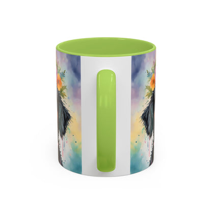 Eddy 02 Accent Coffee Mug - Dog Lover Gift