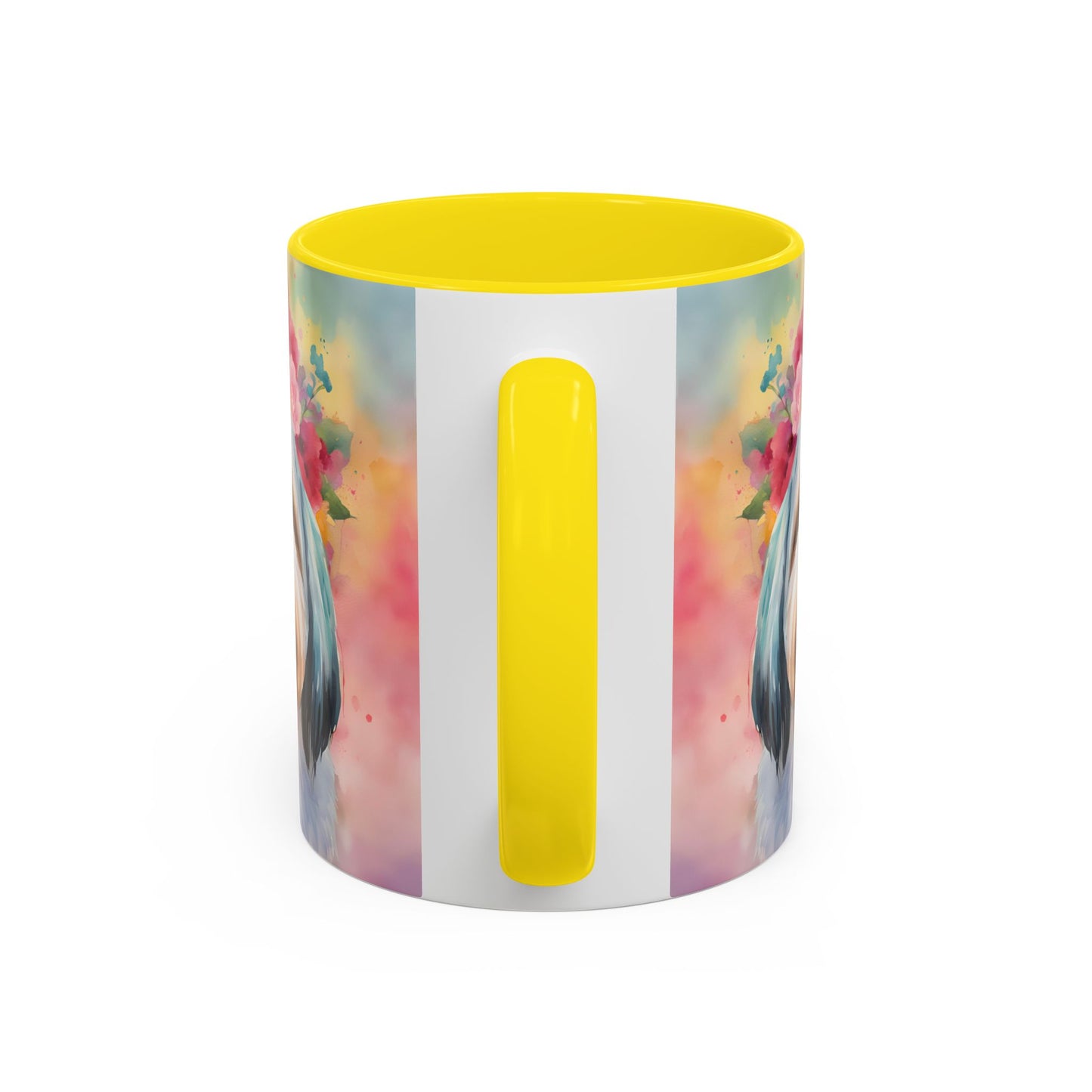 Shih Tzu 01 Accent Coffee Mug - Dog Lover Gift