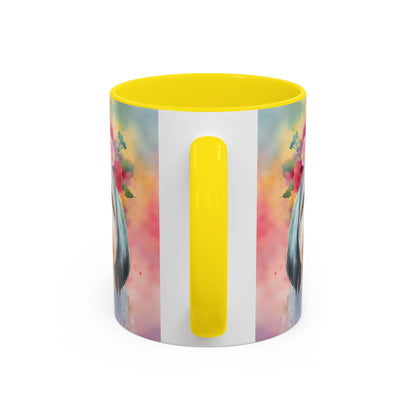 Shih Tzu 01 Accent Coffee Mug - Dog Lover Gift