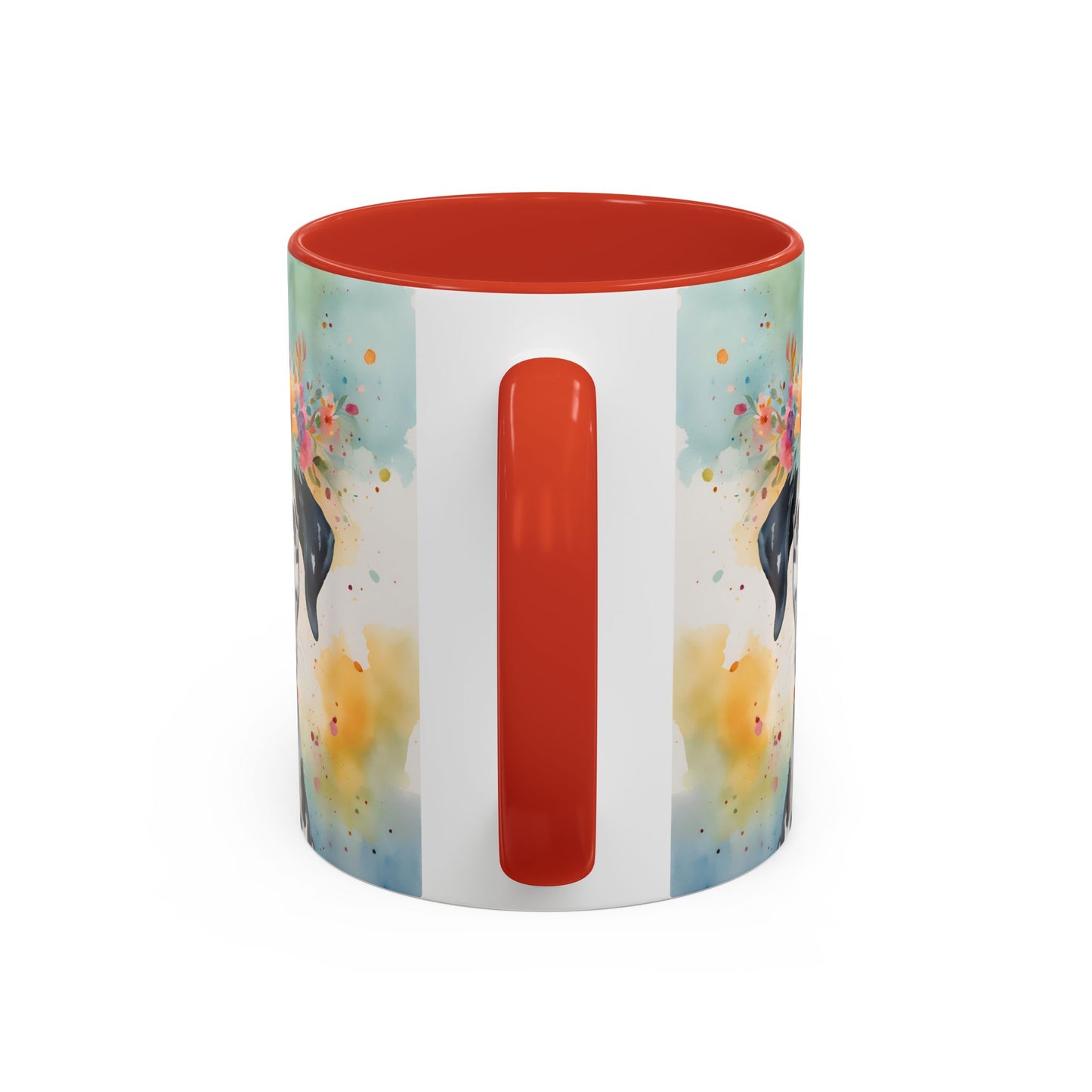 Dalmatian 02 Accent Coffee Mug - Dog Lover Gift