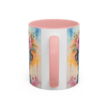Labrador 03 Accent Coffee Mug - Dog Lover Gift