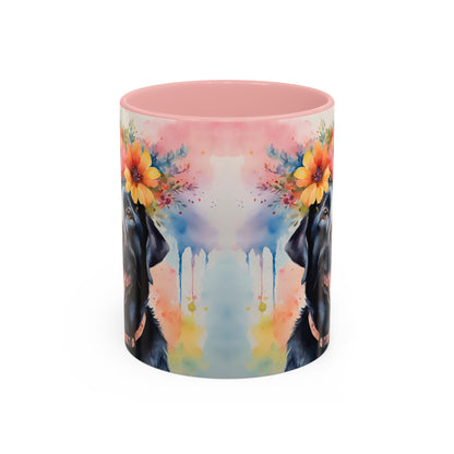Labrador 03 Accent Coffee Mug - Dog Lover Gift