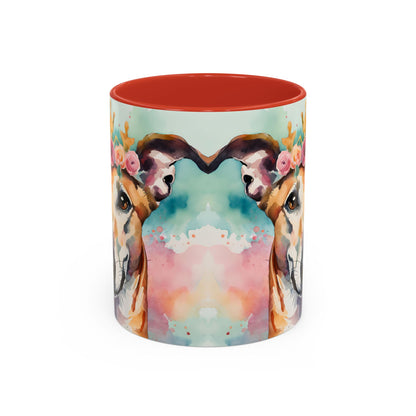 Greyhound 04 Accent Coffee Mug - Dog Lover Gift