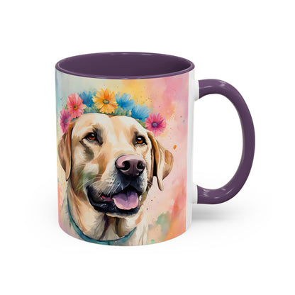 Labrador 01 Accent Coffee Mug - Dog Lover Gift