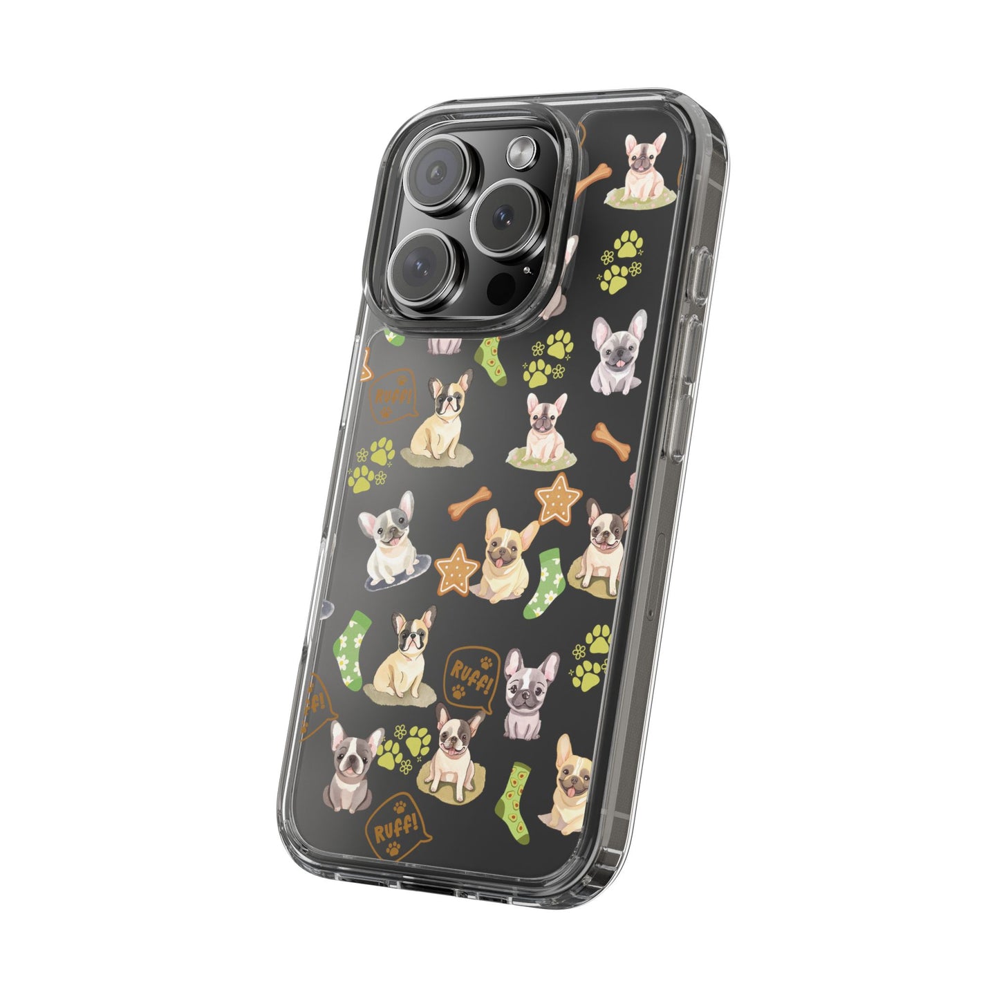 French Bulldog Clear iPhone Case