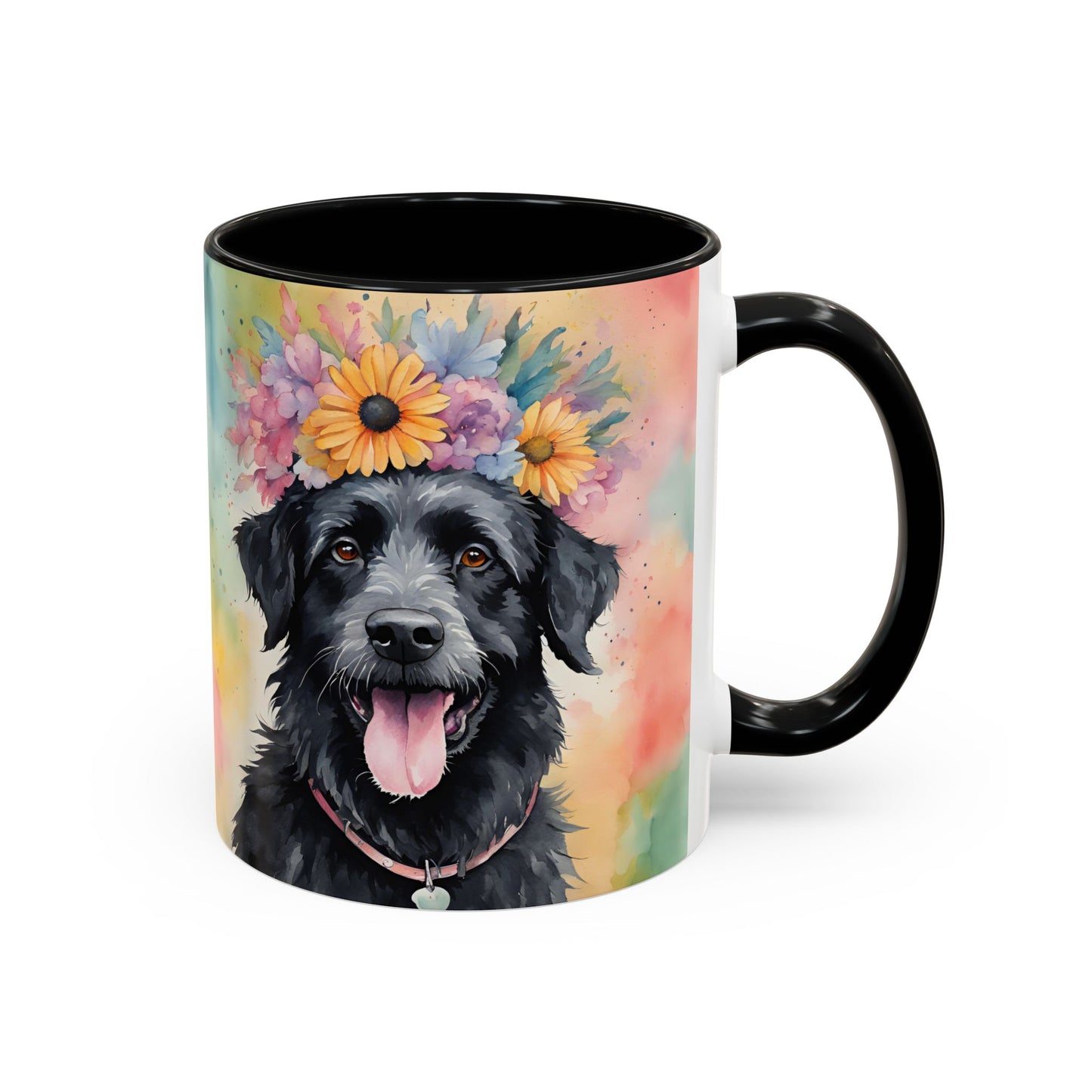 Eddy 01 Accent Coffee Mug - Dog Lover Gift