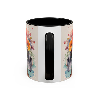 Dachshund 01 Accent Coffee Mug - Dog Lover Gift