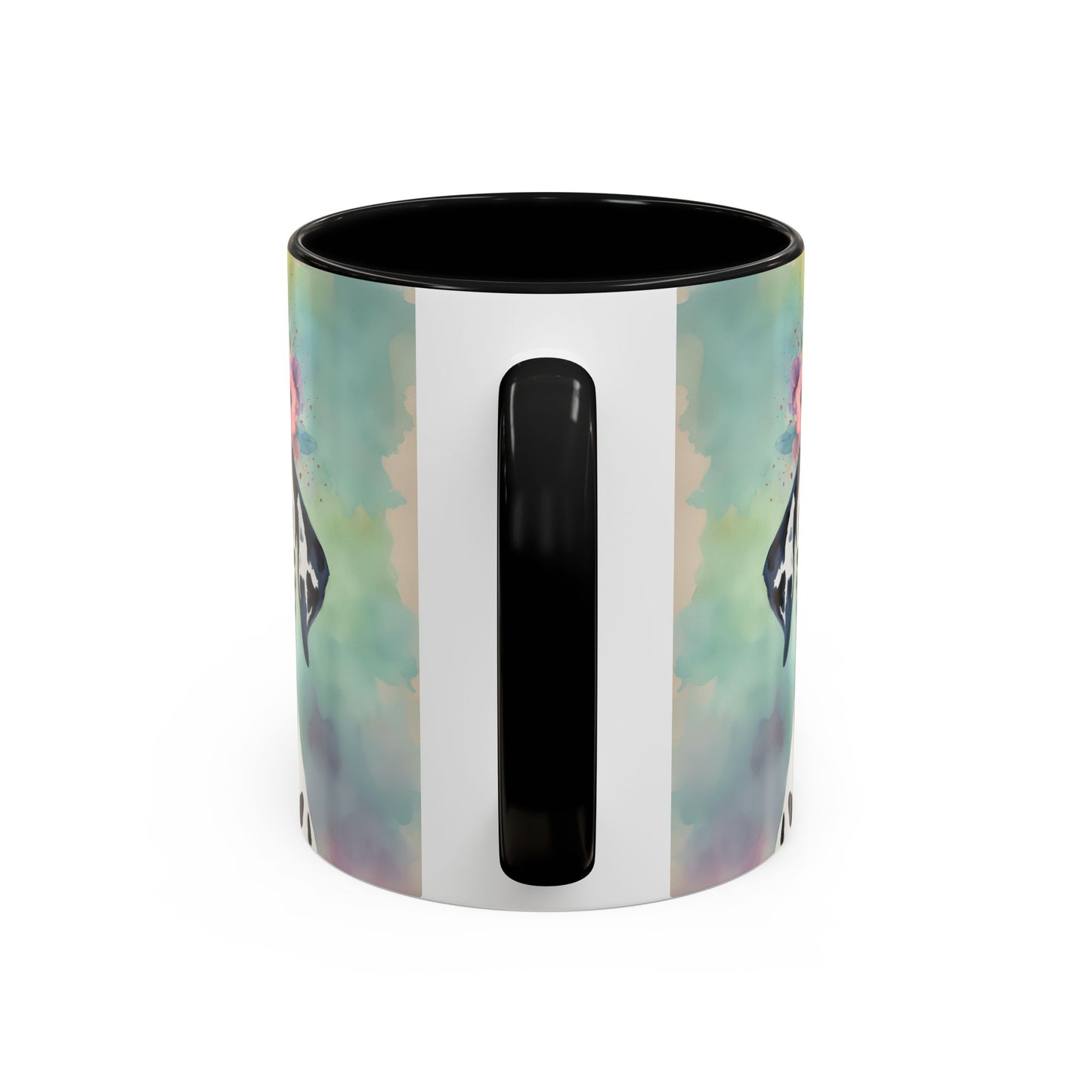 Dalmatian 01 Accent Coffee Mug - Dog Lover Gift