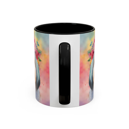 Shih Tzu 01 Accent Coffee Mug - Dog Lover Gift