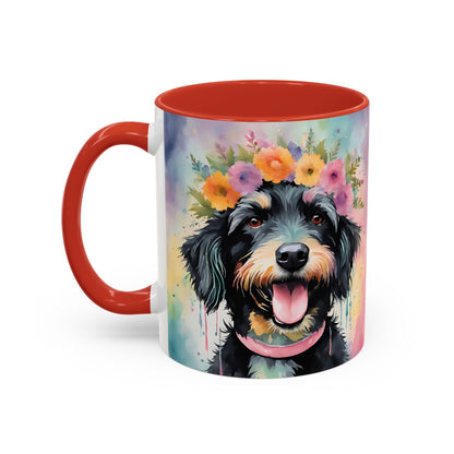 Eddy 02 Accent Coffee Mug - Dog Lover Gift