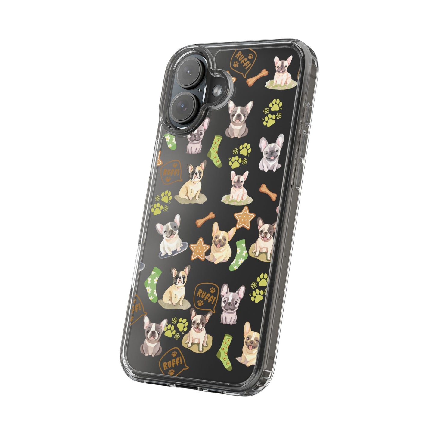 French Bulldog Clear iPhone Case