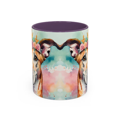 Greyhound 04 Accent Coffee Mug - Dog Lover Gift
