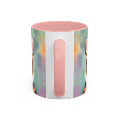 Corgi 01 Accent Coffee Mug - Dog Lover Gift