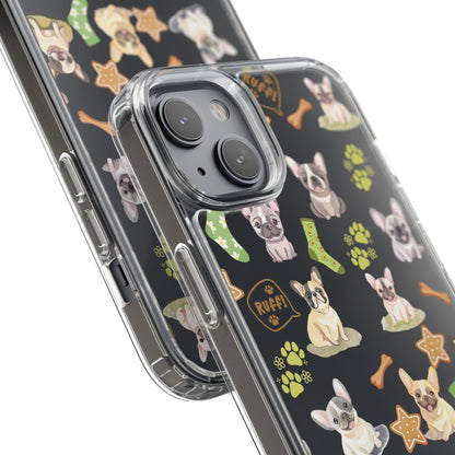 French Bulldog Clear iPhone Cases