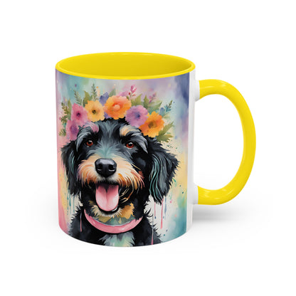 Eddy 02 Accent Coffee Mug - Dog Lover Gift