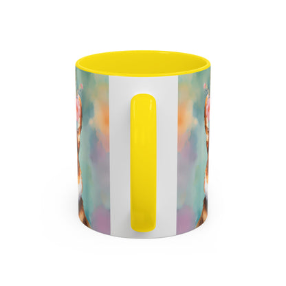 Corgi 01 Accent Coffee Mug - Dog Lover Gift