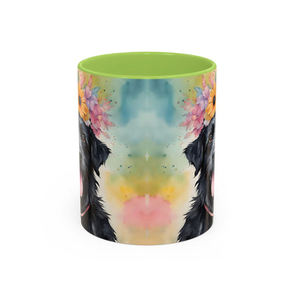 Eddy 01 Accent Coffee Mug - Dog Lover Gift