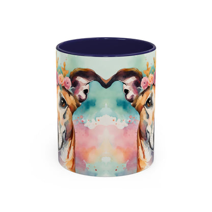 Greyhound 04 Accent Coffee Mug - Dog Lover Gift