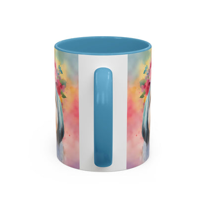 Shih Tzu 01 Accent Coffee Mug - Dog Lover Gift