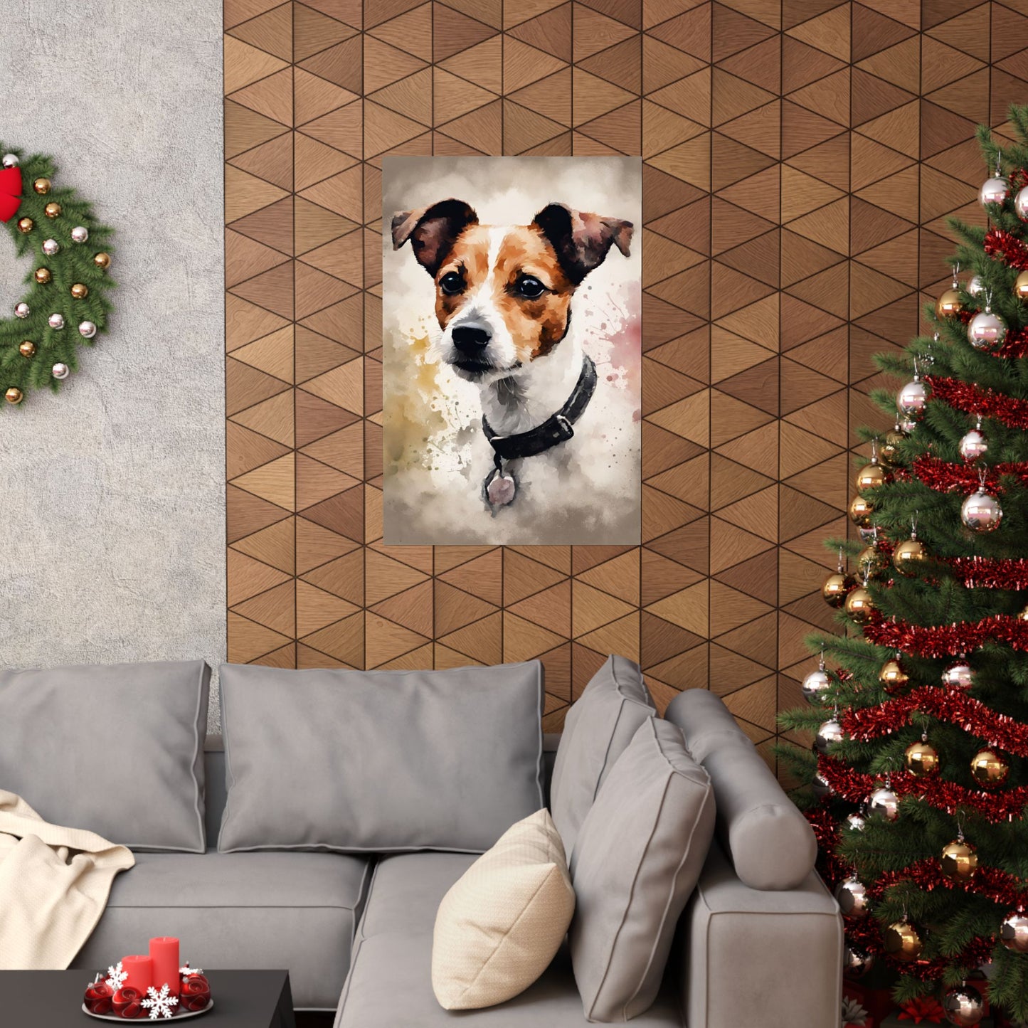 Dogs Jack Russell 04 Matte Vertical Poster