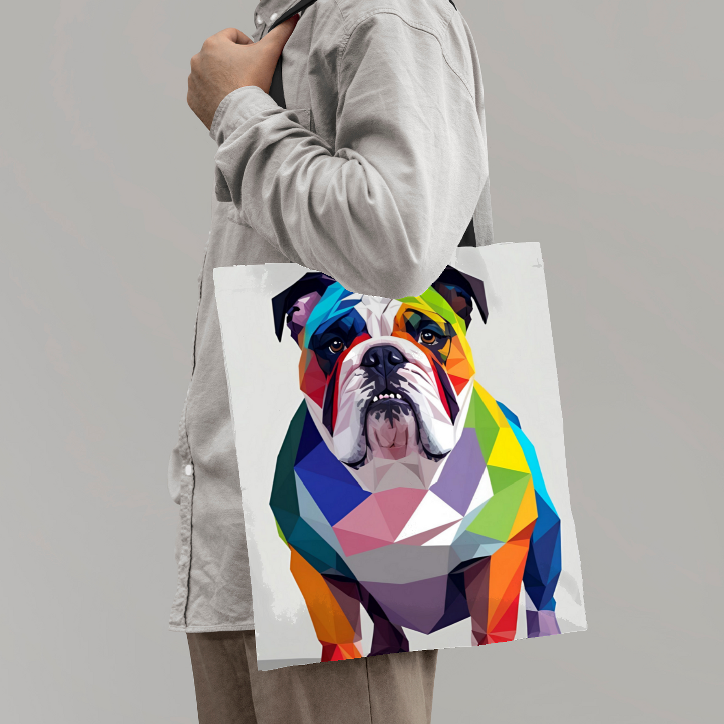 Old English Bulldog 01 Tote Bag