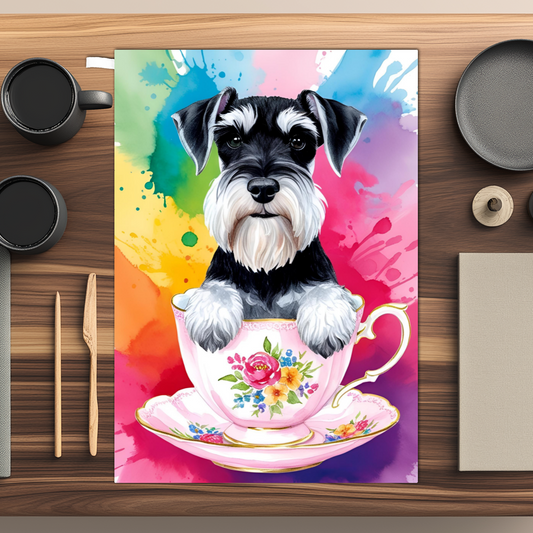 Pup In A Cup Miniature Schnauzer
