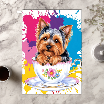 Pup In A Cup Yorkshire Terrier