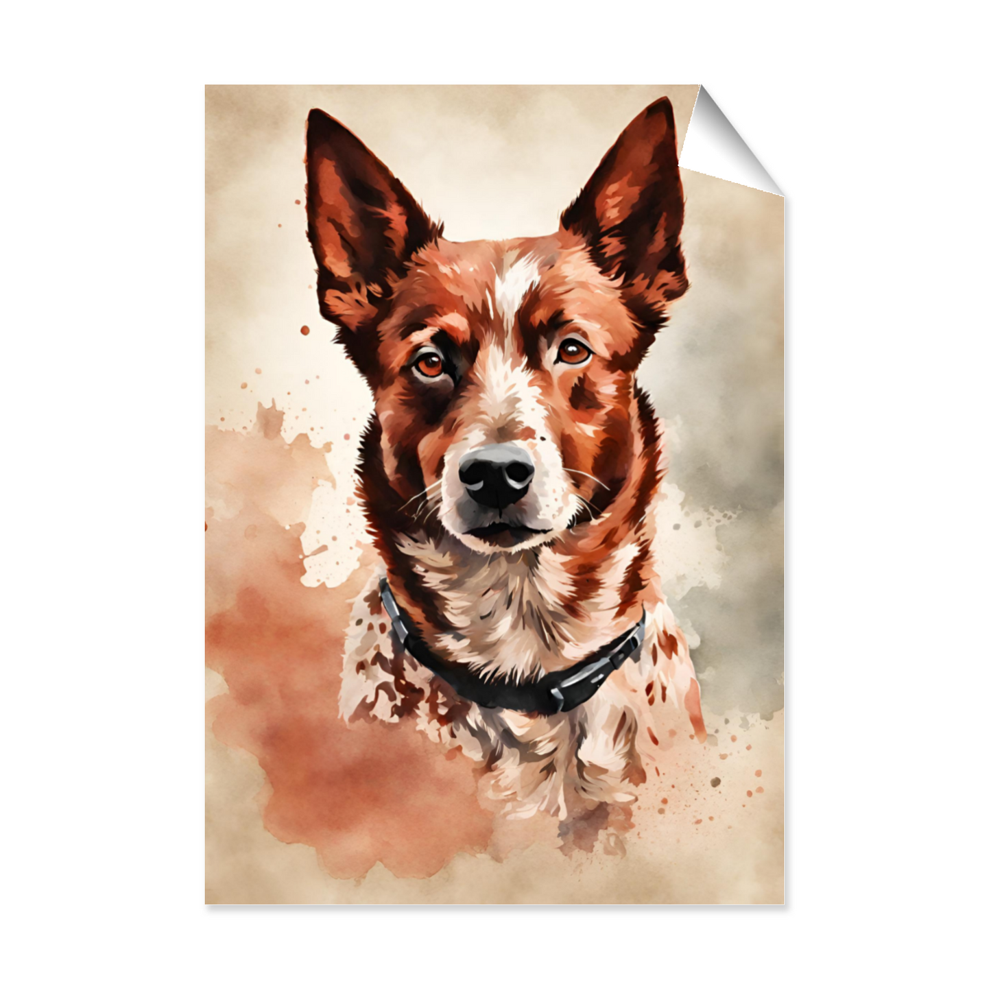 Red Heeler Print