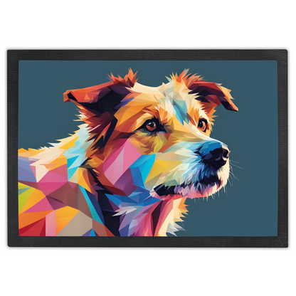 Terrier Mix Dog Food Mat