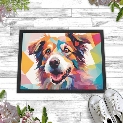 Terrier Mix Dog Food Mat