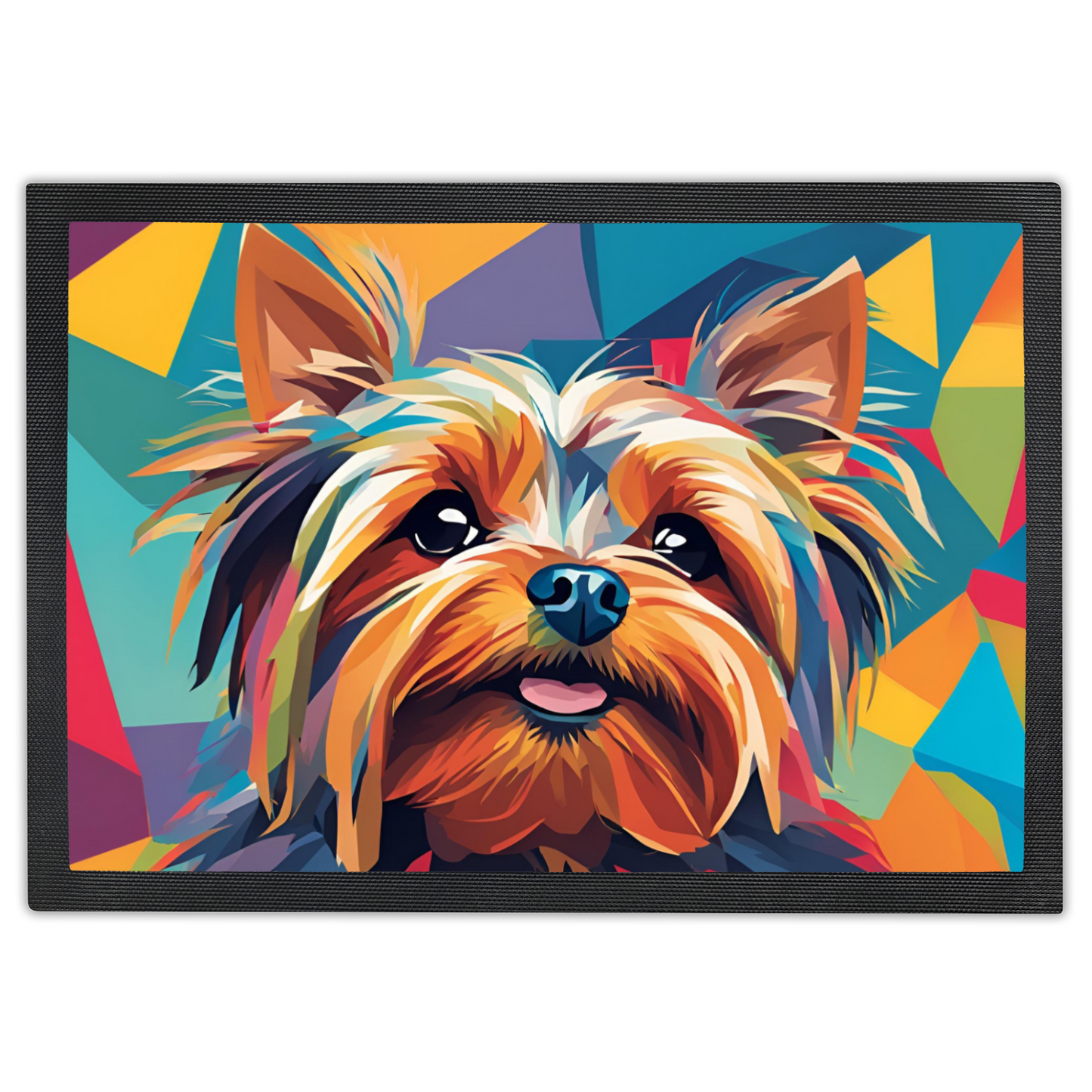 Yorkie Dog Food Mat