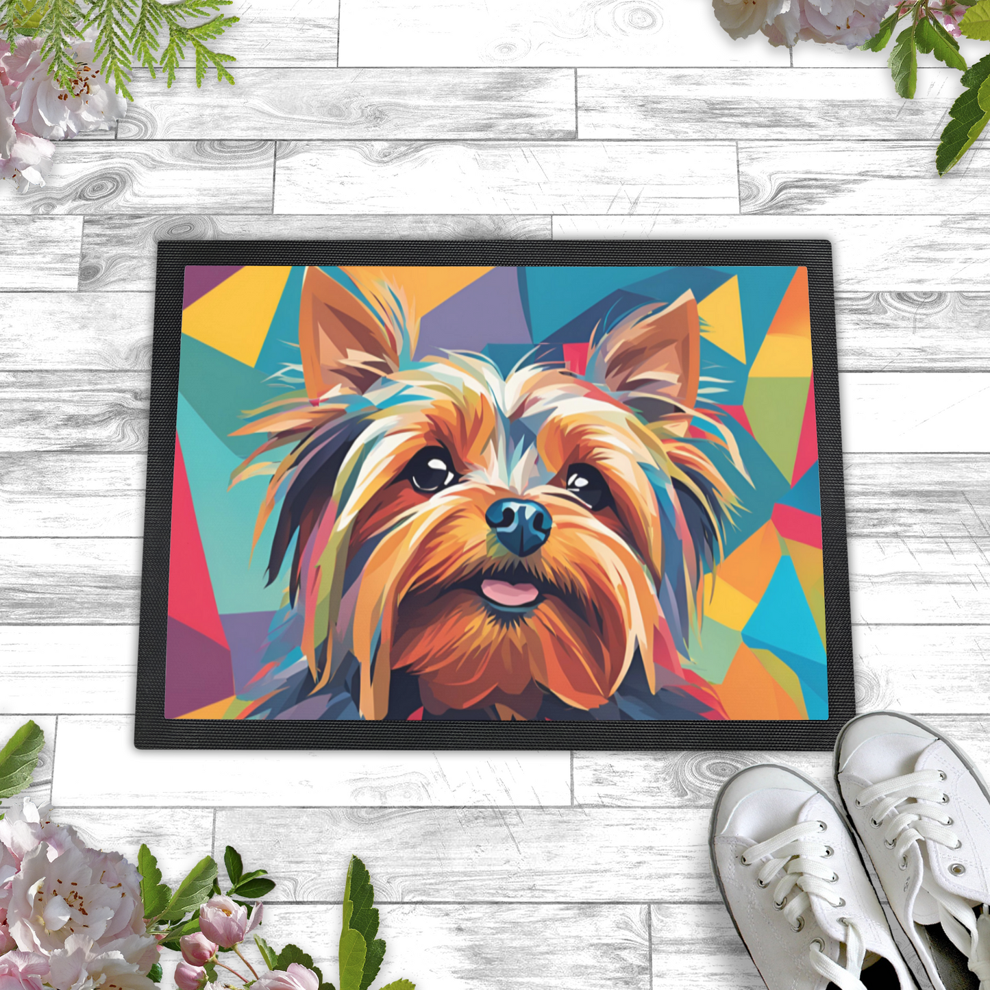 Yorkie Dog Food Mat