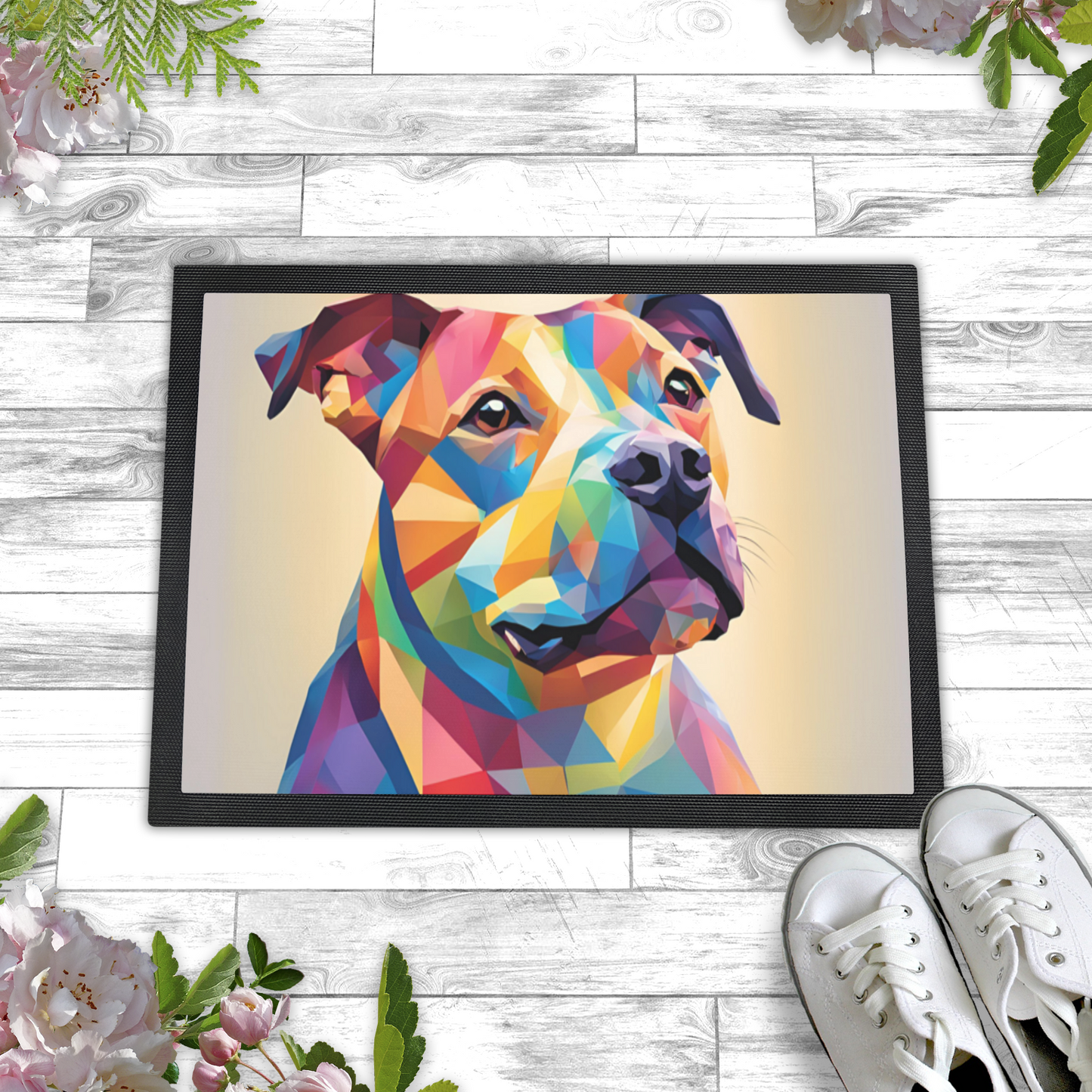 Staffie Dog Food Mat