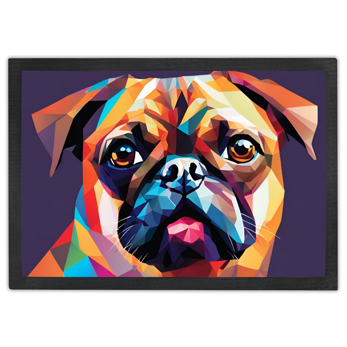 Pug Dog Food Mat