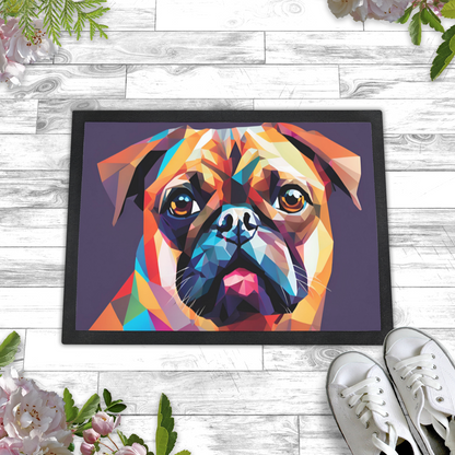 Pug Dog Food Mat